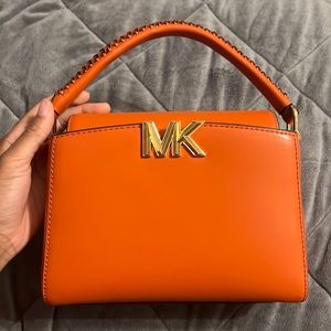 Karlie Small Leather Crossbody Bag | Michael Kors
